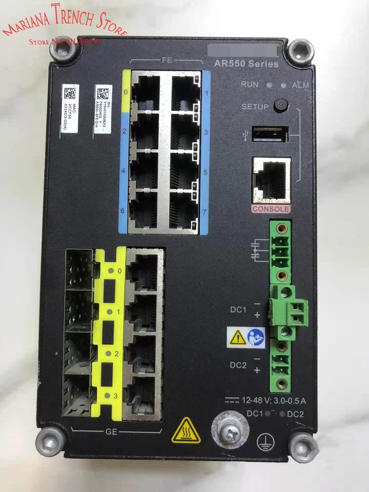AR550-8FE-D-H 산업 스위칭 라우터 IOT 게이트웨이 가혹환경용으로 설계된 화웨이호환 AR550 시리즈용