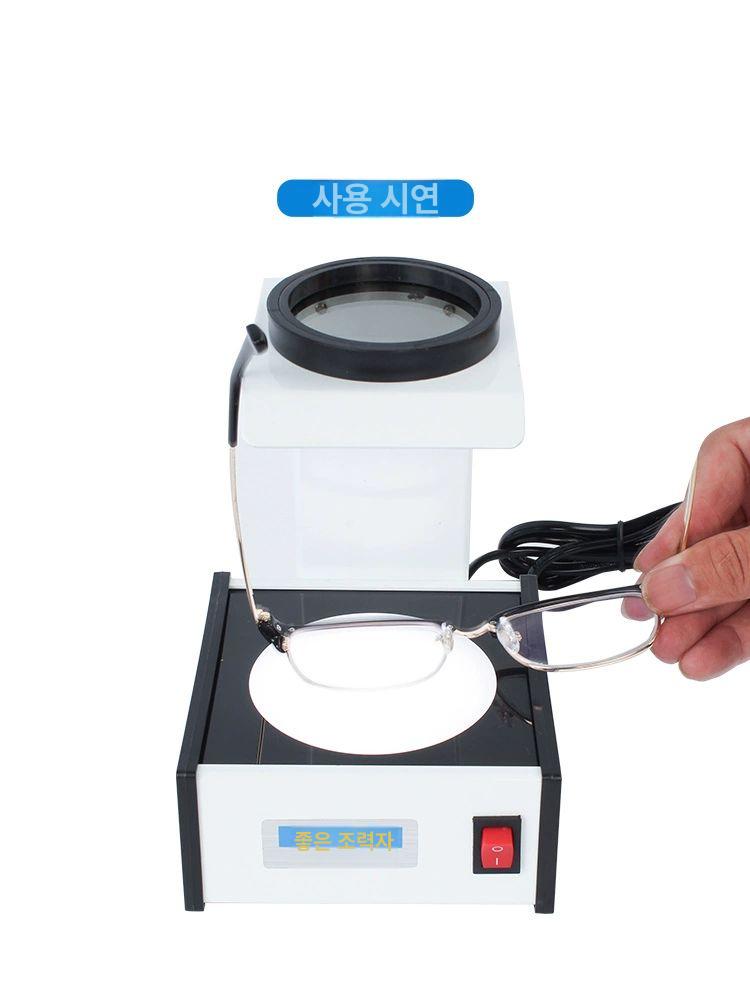 정밀 안경응력계 광학 측정 수리 안경렌즈 테스터 장비 키트 편광 프레임 검사기 두께 - 상세 이미지 3