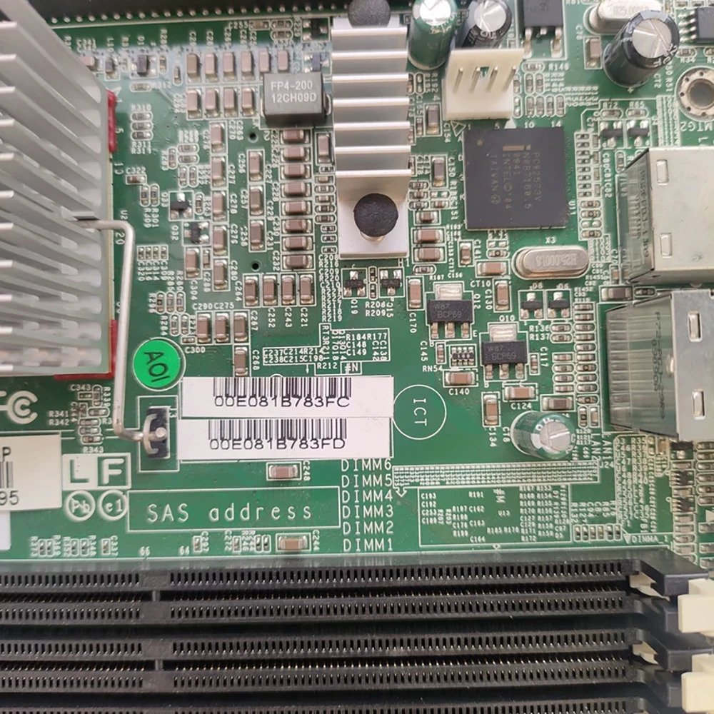 TYAN S5376 서버 마더보드 LGA771 D13646-001 Rev04S5376G2NR-BP