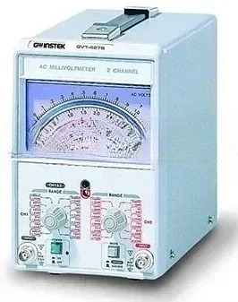 GVT-417B/GVT-427B 듀얼 채널 아날로그 AC 밀리전압계 10Hz-1MHz300uV-100V