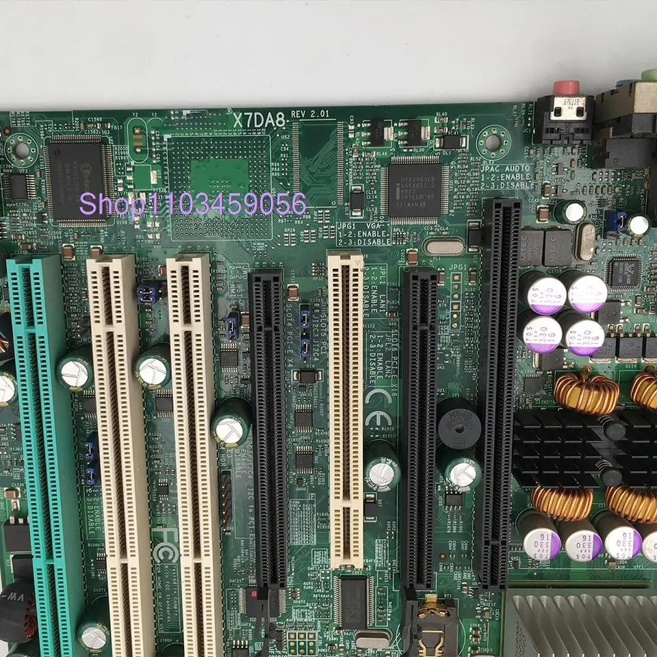 SuperMicro LGA 771 워크 스테이션 메보드 5000X GreenCreek 칩셋 X7DA8