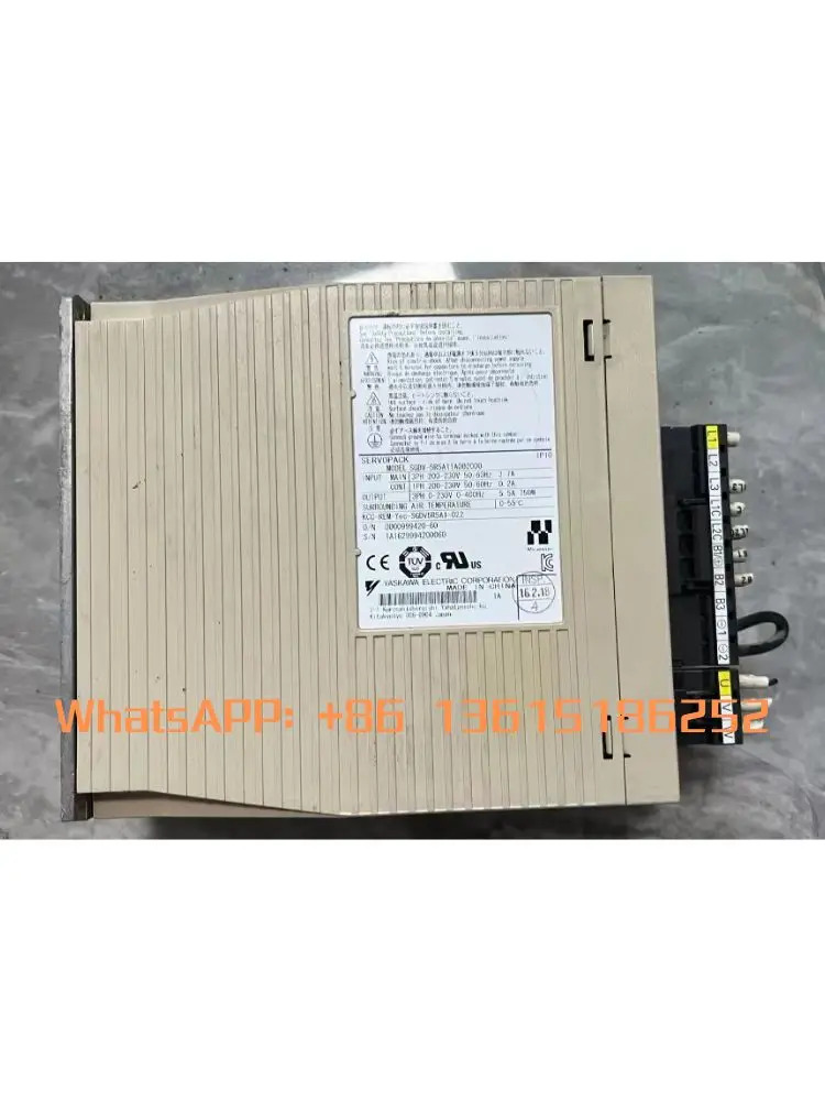 SGDV-5R5A11A002000 리퍼 서보 드라이브 750W 기능 OK