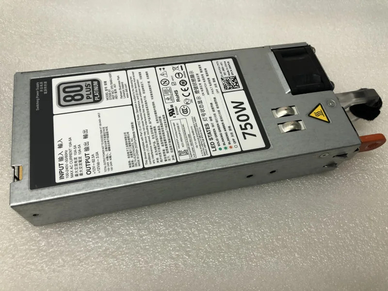 Power edge R720/R620/R520/T620/R820/R920 750W PSU 전원공급장치 N30P9 CWKMX 79RDR 5NF18 6W2PW 오리지널 신