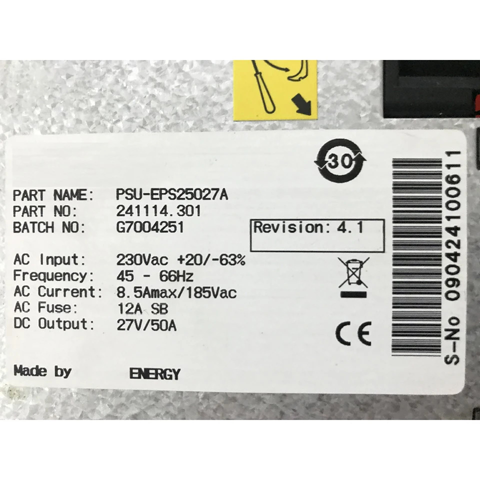 ELTEK PSU-EPS 전원공급장치 모듈 25027A 241114.301 27V 50A