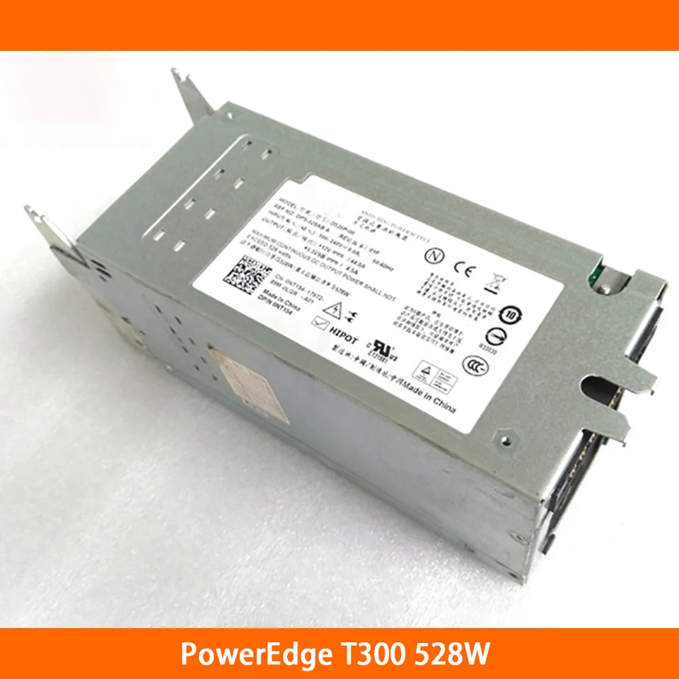 DELL PowerEdge T300 서버 전원공급장치 DPS-528AB A D528P-00 CN-0NT154 NT154 528W 리퍼 완료