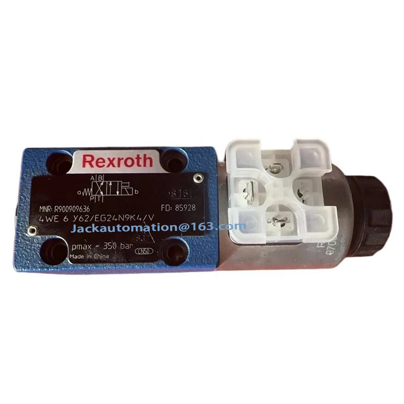 REXROTH 전자기 방향 밸브 4WE6Y6X/EG24N9K4/V 4WE6Y62/EG24N9K4/V R900909636