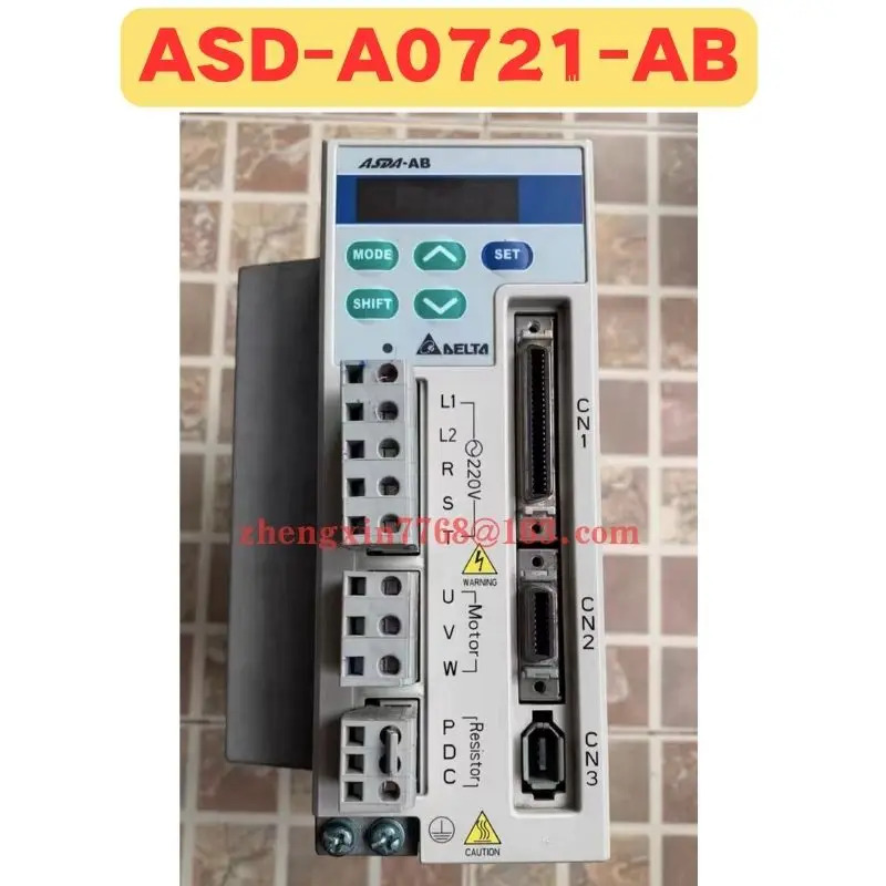 리퍼 서보 드라이브 ASD-A0721-AB ASD A0721 AB 정상 기능 완료