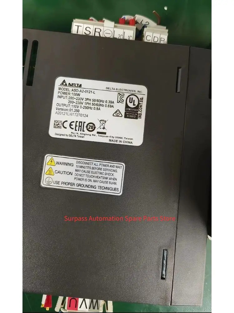 ASD-A2-0121-L 리퍼 서보 드라이브 400W 기능 작동 OK