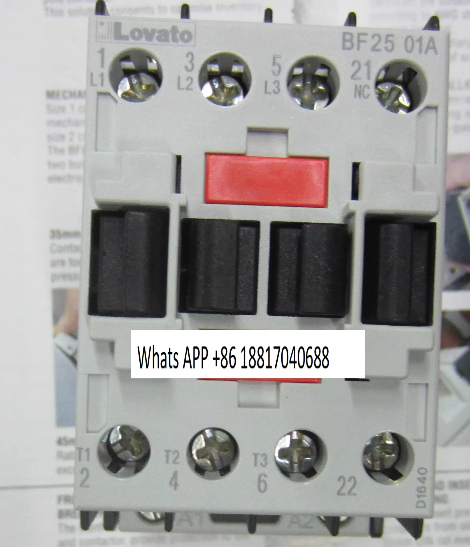 RF382300 17-23A Lovato 열 과부하 릴레이 RF38 원본