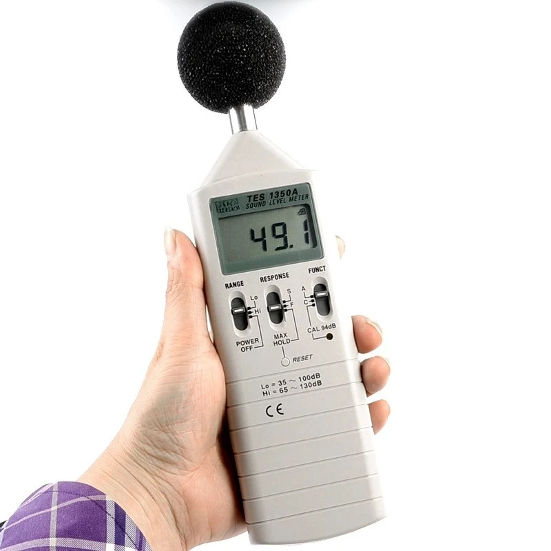 TES-1350A/1350R 사운드 레벨 소음 측정기 컴퓨터 연결 레코더 가져오기