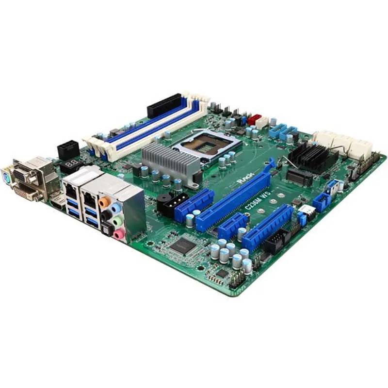 ASRock호환 C236M WS 워크스테이션 마더보드 E3-1200 v5/v6 LGA1151 단일 CPU 완전 리퍼 지원