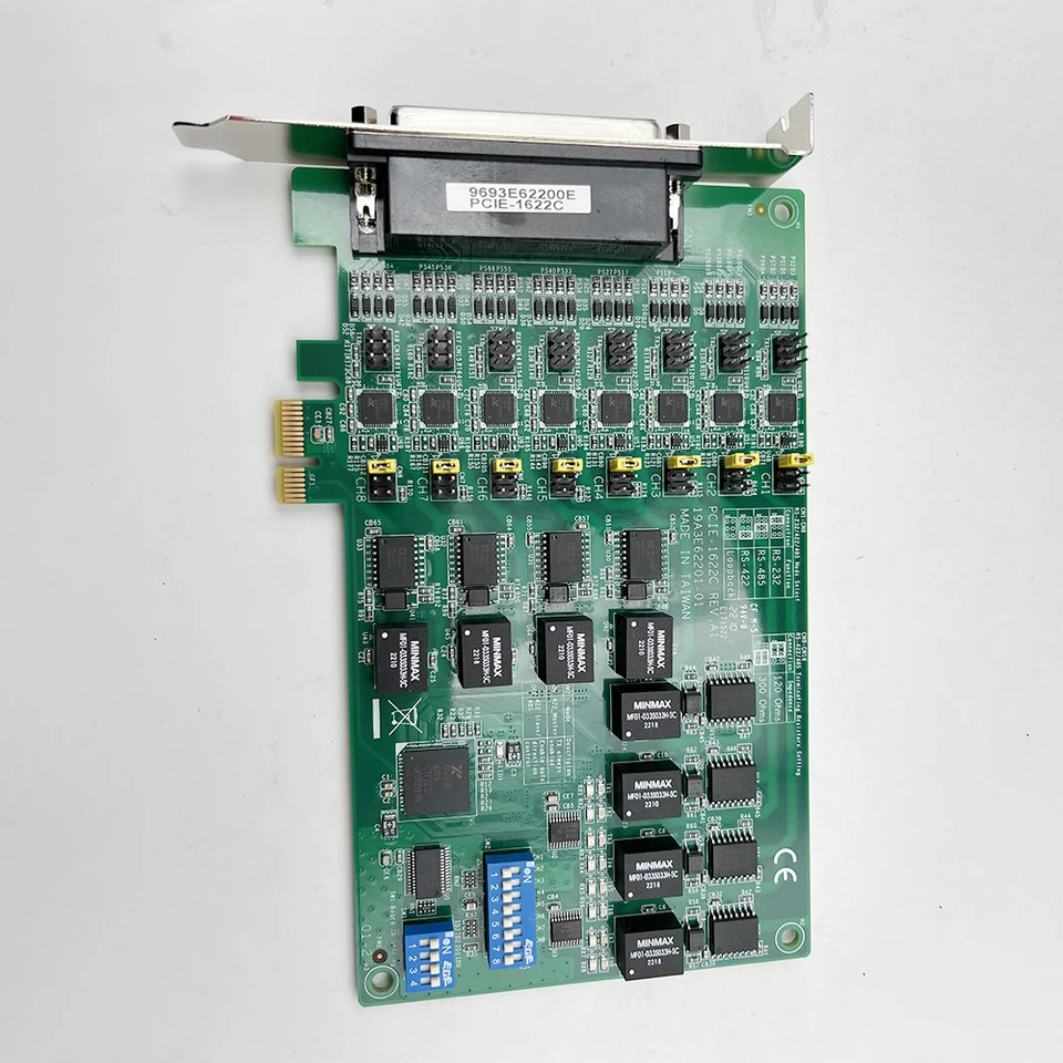 Advantech 통신 카드 절연 보호 기능 8 포트 RS-232/422/485 PCIE-1622C-AE 신