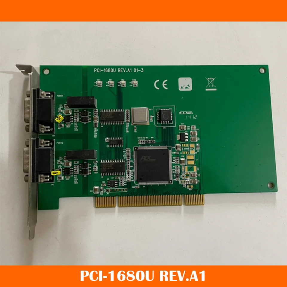 듀얼 포트 CAN 범PCI 통신 카드 데이터 캡처 절연 보호 기능 Advantech PCI-1680U REV.A1