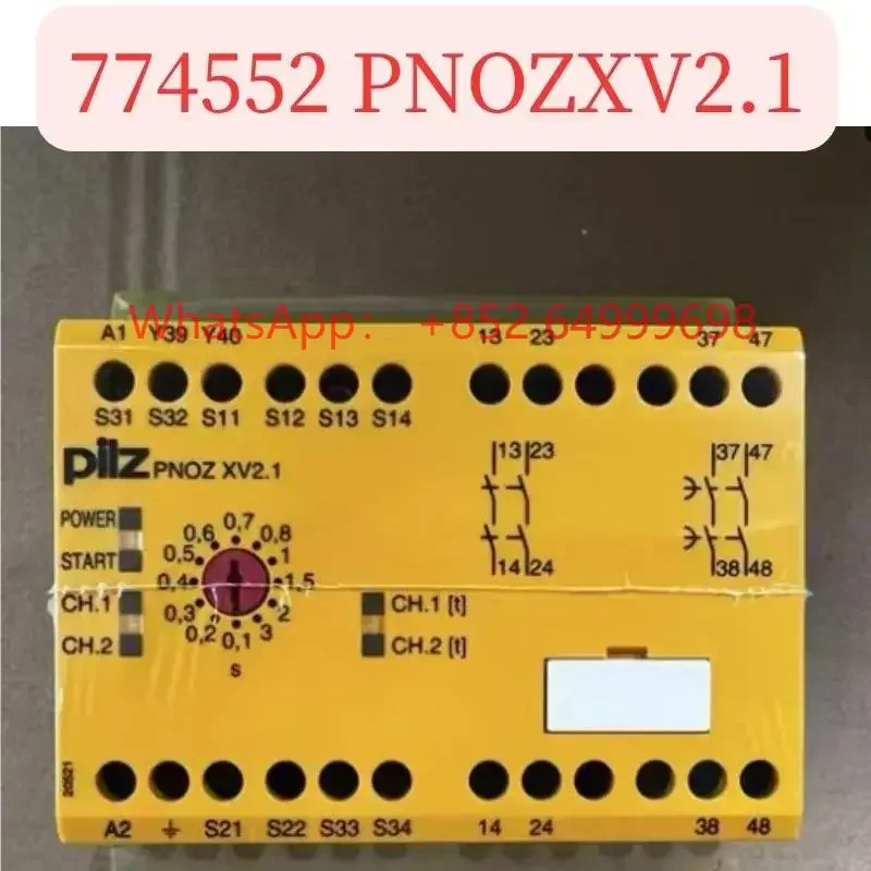 774552 PNOZXV2.1 안전 릴레이 오리지널 신