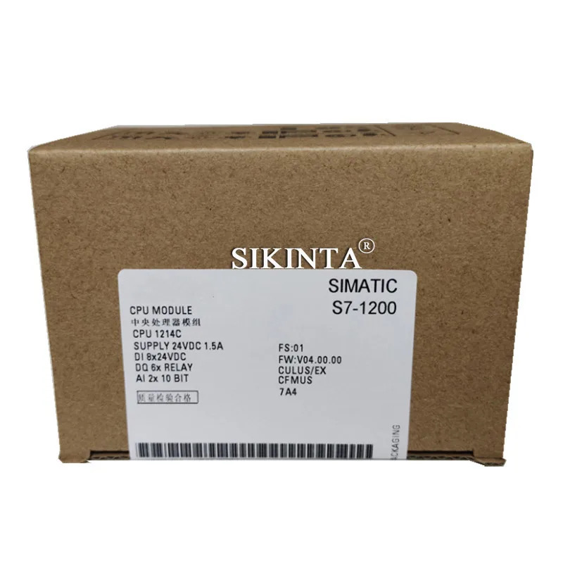 S7-1200 이더넷 통신 프로세서 6AG1214-1AG40-5XB0 PLC CPU 모듈 완전 리퍼