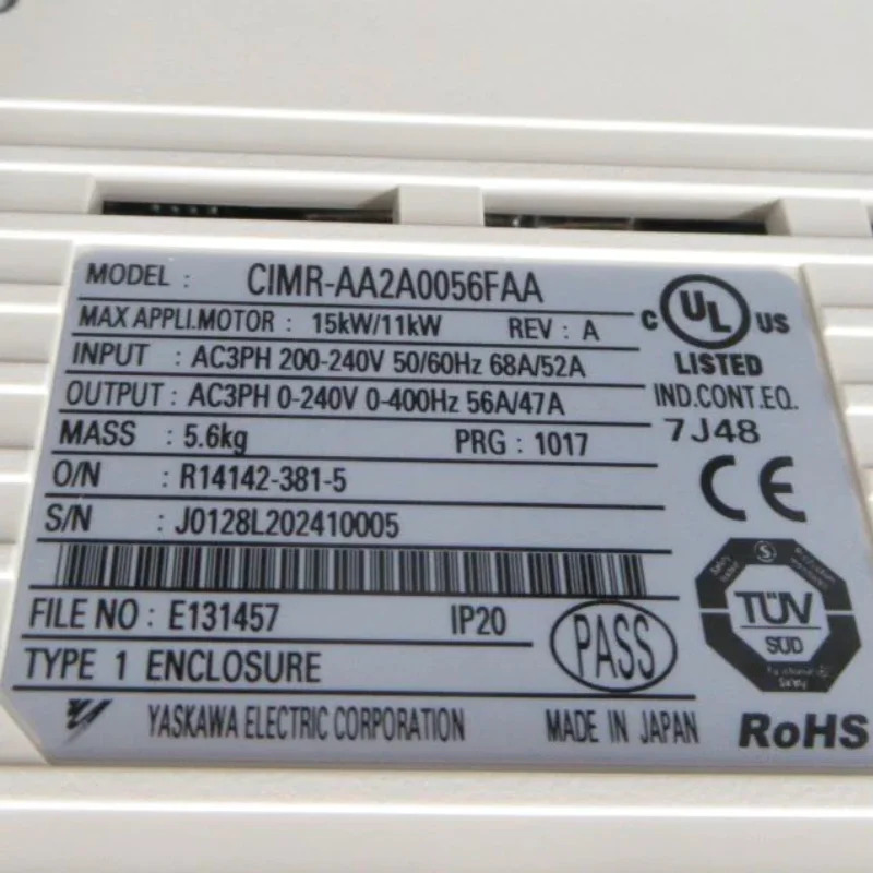 CIMR-AA2A0056FAA 야스카와 인버터 CIMRAA2A0056FAA 내 새