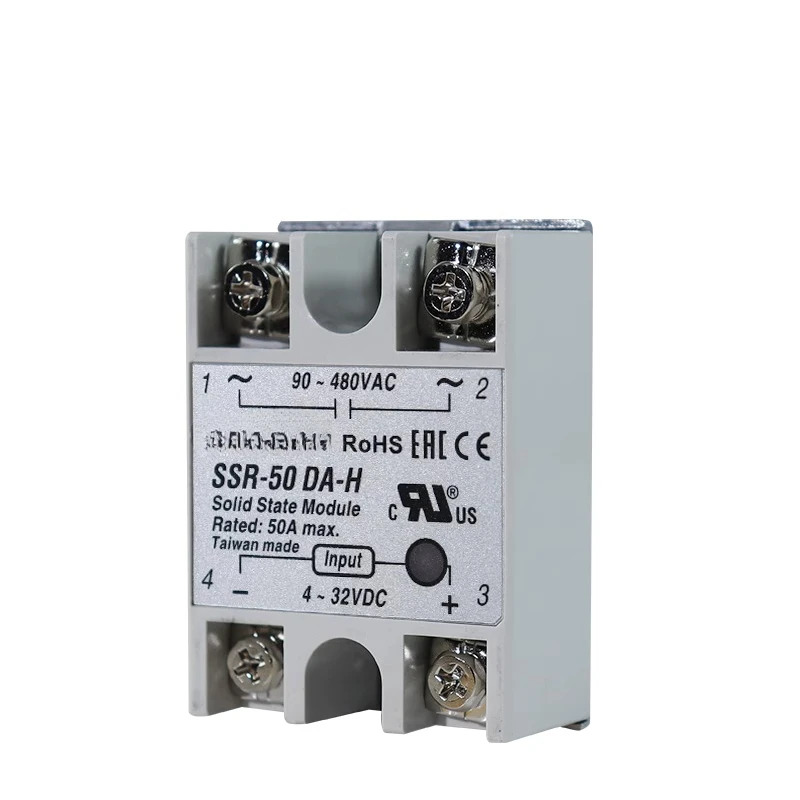 단상 무접점 계전기 SSR-40DA-H/50DA-H SSR-75DA-H DC 제어