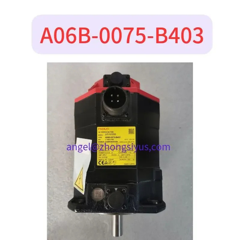 A06B-0075-B403 CNC 컨트롤러 시스템Fanuc 서보모터 A06B 0075 B403