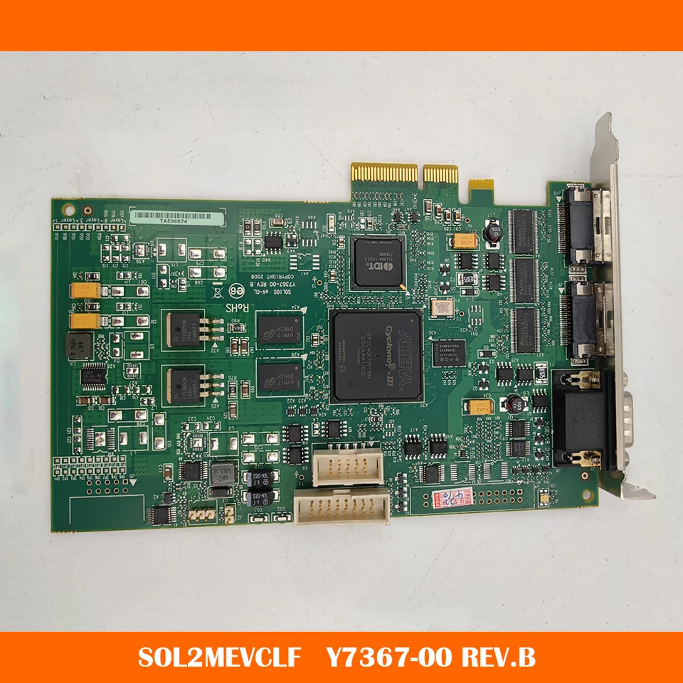 MATROX SOLIOS eV-CL 캡처 카드 프레임 그래버 SOL2MEVCLF Y7367-00 RE V.B 리퍼 완료