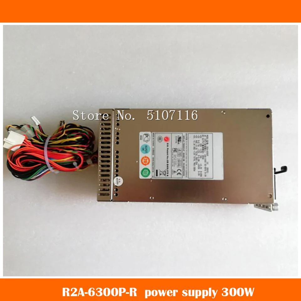 R2A-6300P-R 산업컴퓨터 장비예비 전원공급장치 서버300W 전 완전 리퍼