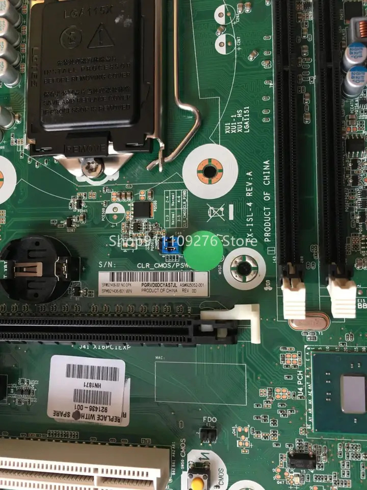 hp호환 280 288 프로 G3 MT 데스크탑 PC마더보드 FX-ISL-4 921436-001/601 LGA1151 DDR4