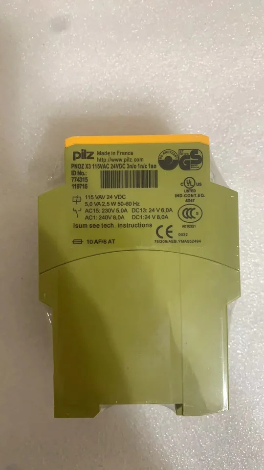 PNOZ X3 774315 안전 릴레이 신