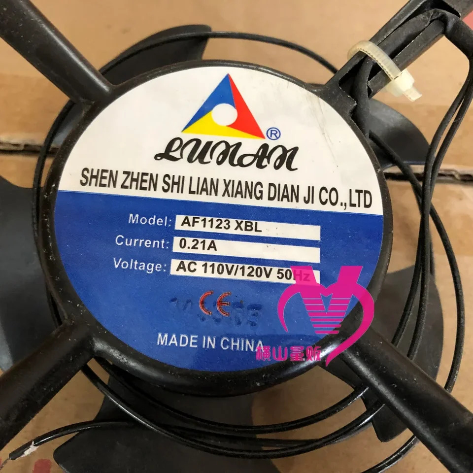 AF1123XBL 2 와이어 서버 냉각팬 AC 110V 0.21A mm