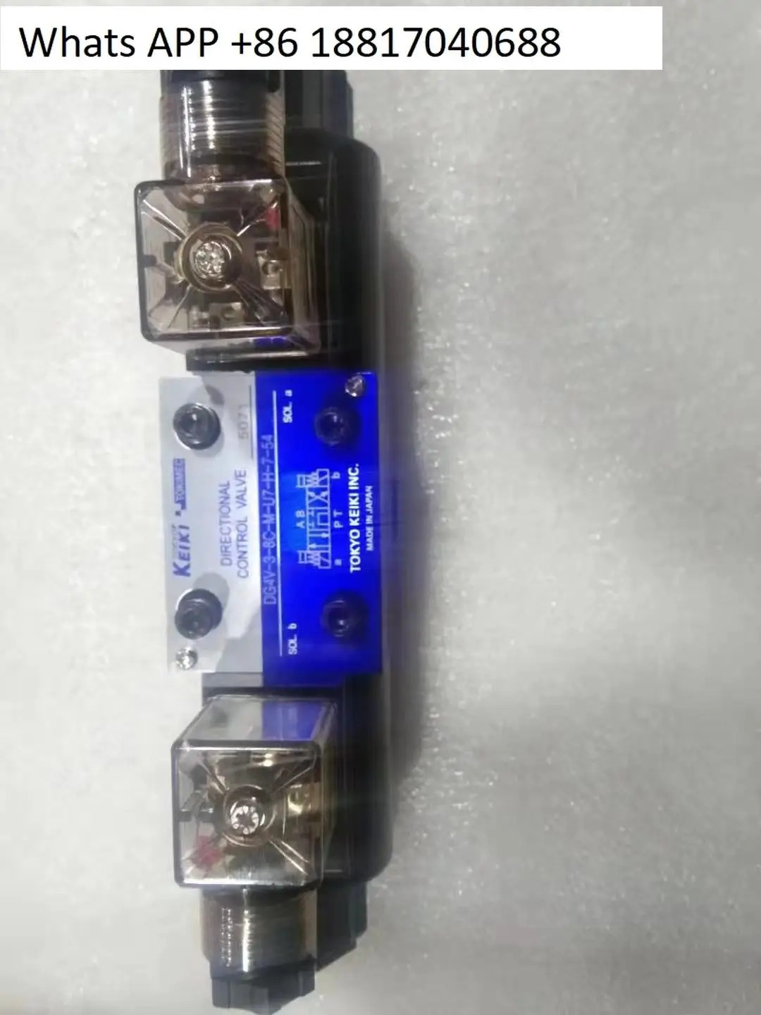 기기 TOKIMEC 솔레노이드 밸브 DG4V-3-7B-M-P712/U712-H/T/V/G 7 6 54