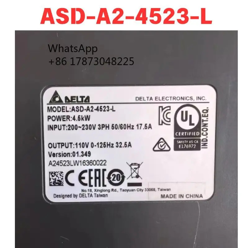 리퍼 ASD-A2-4523-L 서보 드라이버 기능 OK