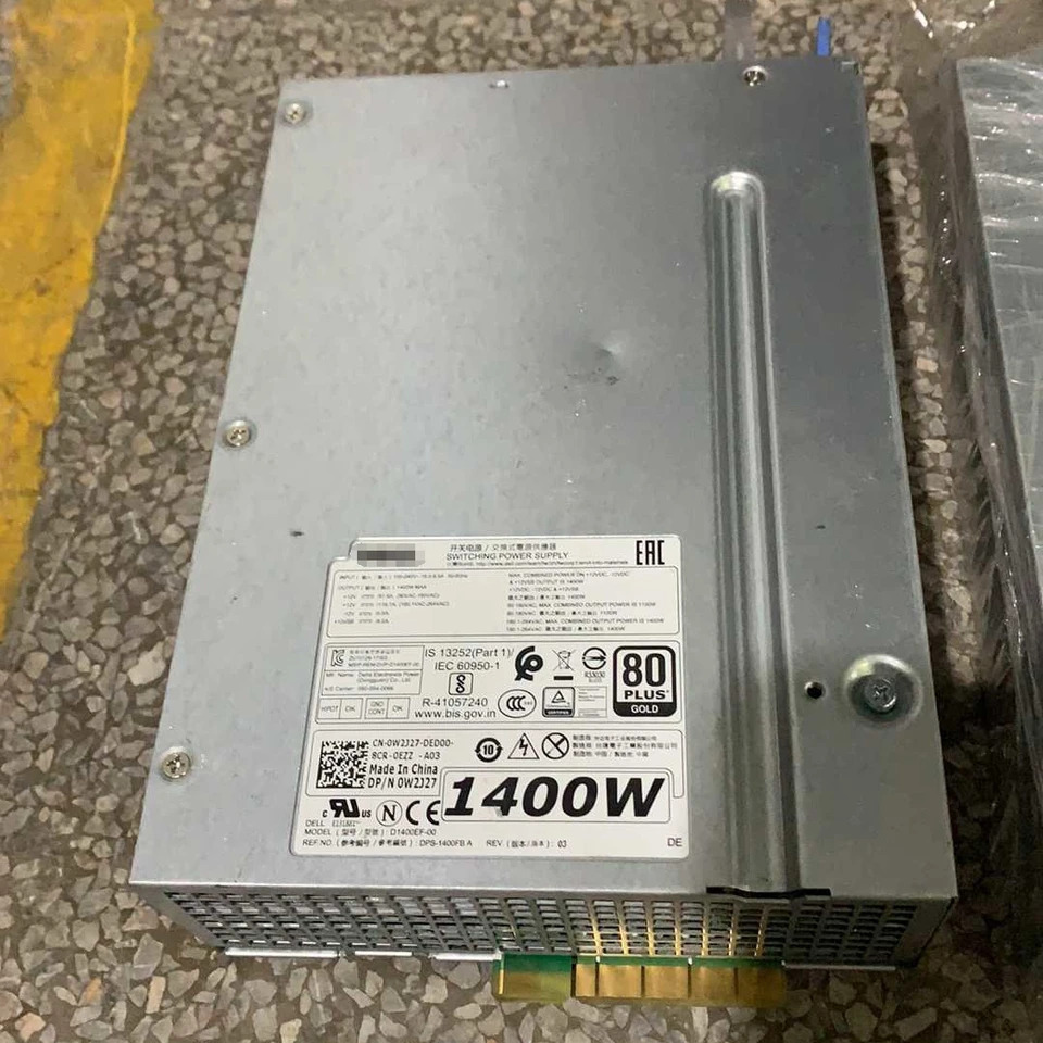 D1400EF-00 워크스테이션 전원공급장치 DELL T7820 T7920 1400W