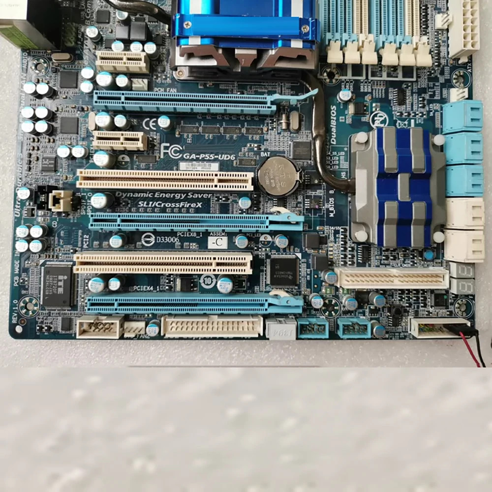 기가 바이트호환 마더보드 LGA1156GA-P55-UD6