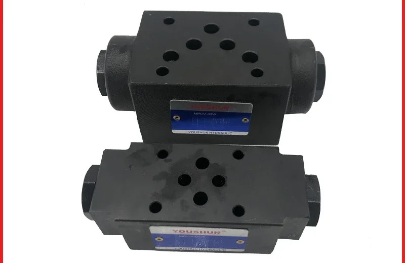 양방향 유압 잠금 압력 유지 밸브 제어 체크밸브 MPCV-03W MPCV-03A MPCV-03B