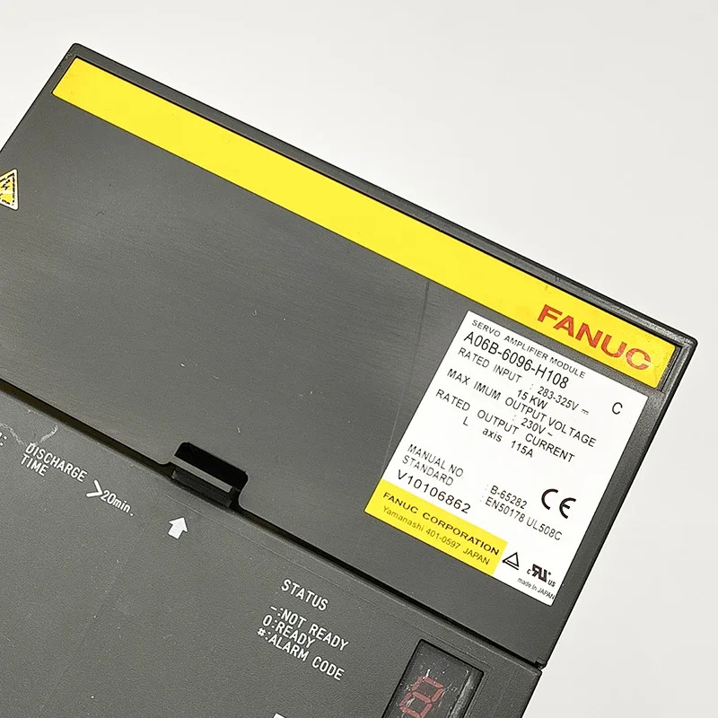 A06B-6096-H108 Fanuc 서보 드라이브 CNC 시스템 기계리퍼 완료