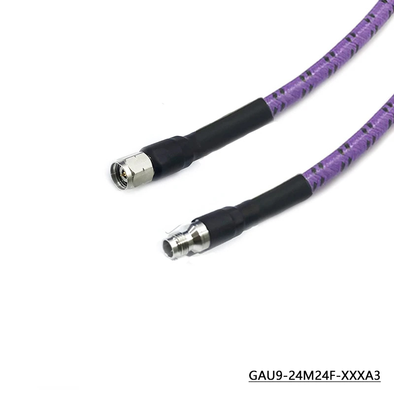 기술 저손실 리퍼 케이블 암 GAU9 수 2.4mm CXN3500 50GHz
