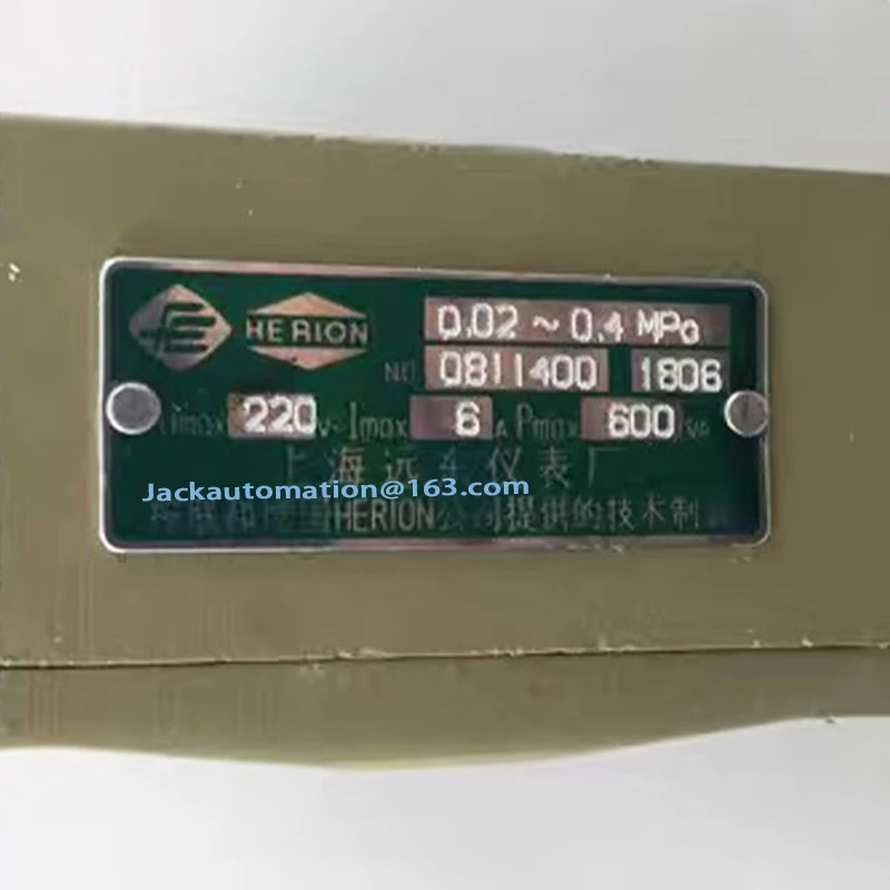 HERION 0811400 압력 컨트롤러 스위치 D502 7D