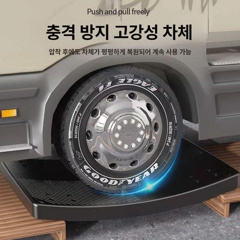 접이식 대차 플라스틱 이동식 산업용 사각 짐운반 창고 다용도 바퀴 업소용 - 상세 이미지 5