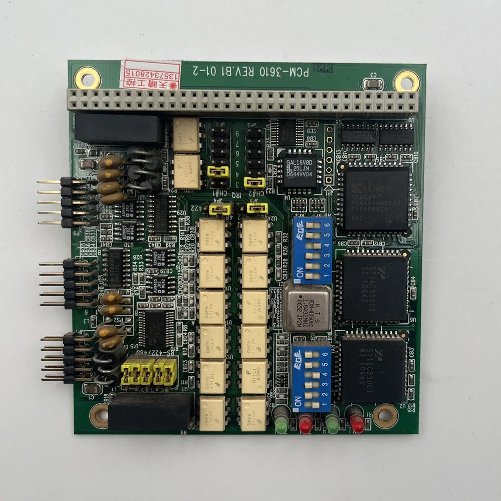 어드밴텍 PCM-3610 REV.B1 01-2직렬 포트 카드 PC104 캡처