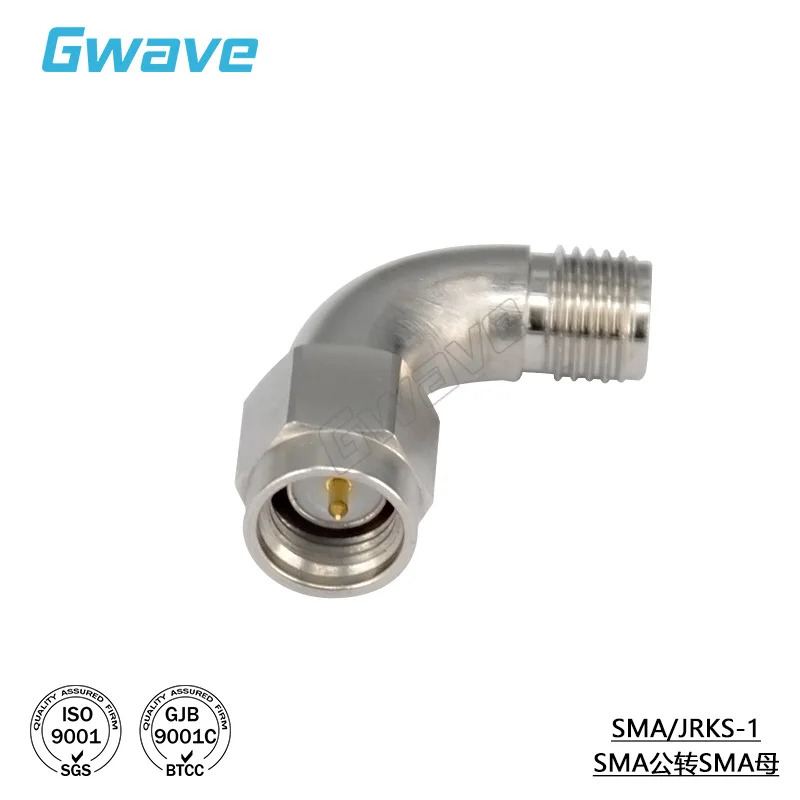 SMA 곡선 수 SMA-JRKS-1 DC-18GHz RF 어댑터