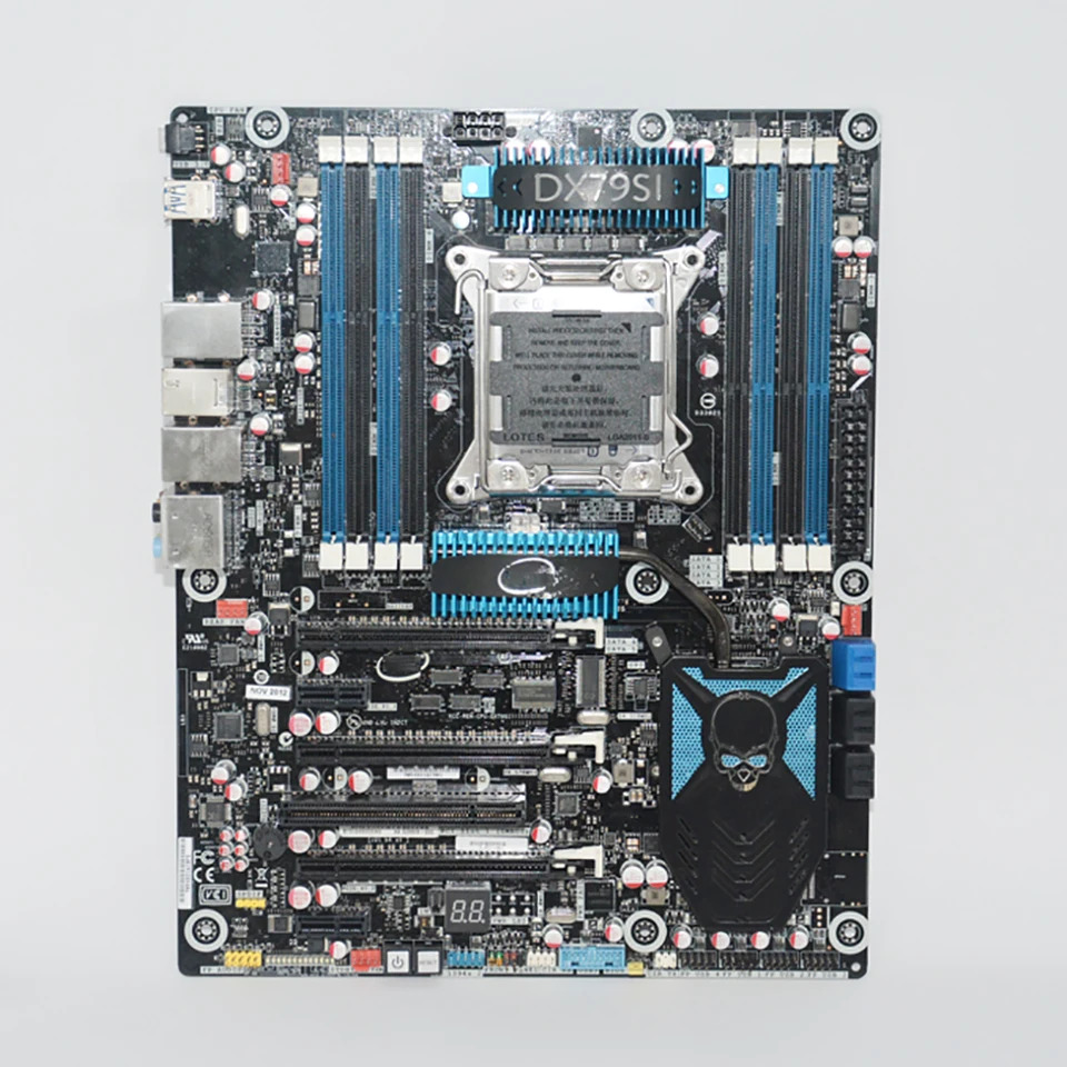 DX79SI LGA2011 지지대 E5 V2 I7 3960X CPU X79 마더보드 미세 작동