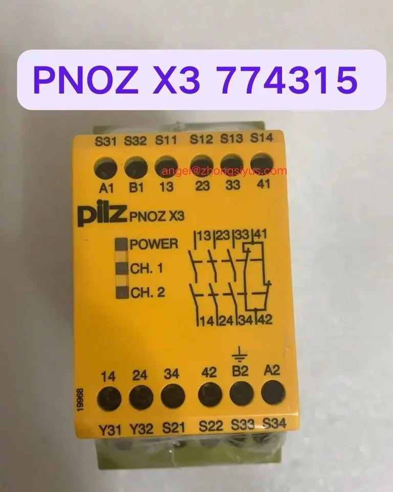 PNOZ X3 774315 안전 릴레이 신