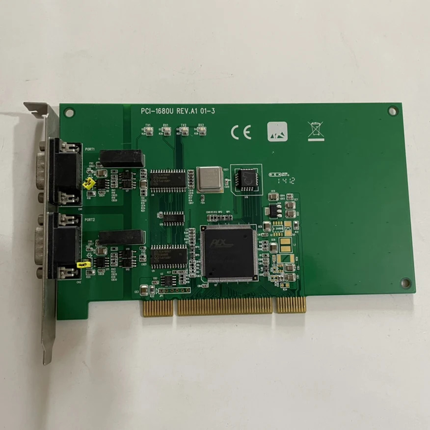 듀얼 포트 CAN 범PCI 통신 카드 데이터 캡처 절연 보호 기능 Advantech PCI-1680U REV.A1