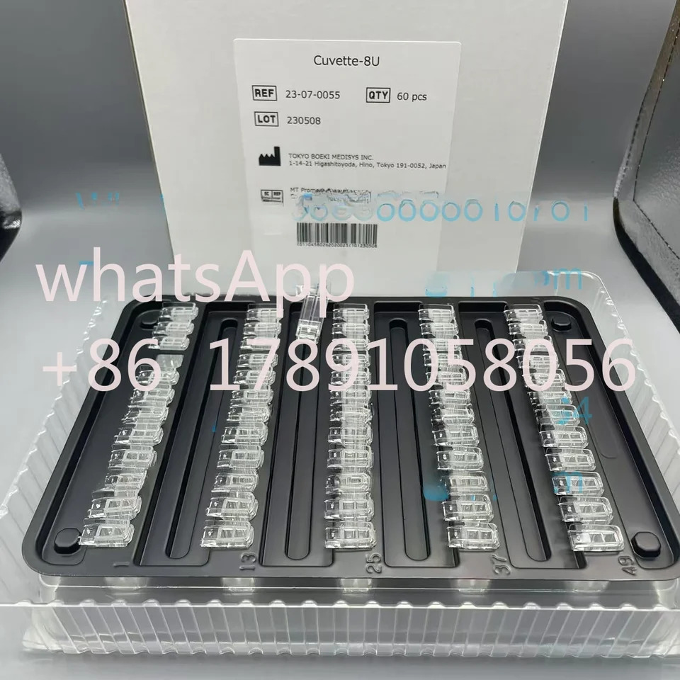 프리미엄 반응 큐벳 Cuvette-8U 오리지널 프레스티지 Biolis 24i 30i TMS1024 사파이어 400 23-07-0055 60 개