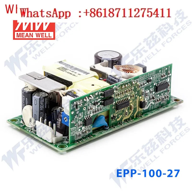 Mingwei EPP-100-27 기판 PCB 베어 보드 DC PFC 전압 조정기 대만 100W 전원공급장치 27V3.71A