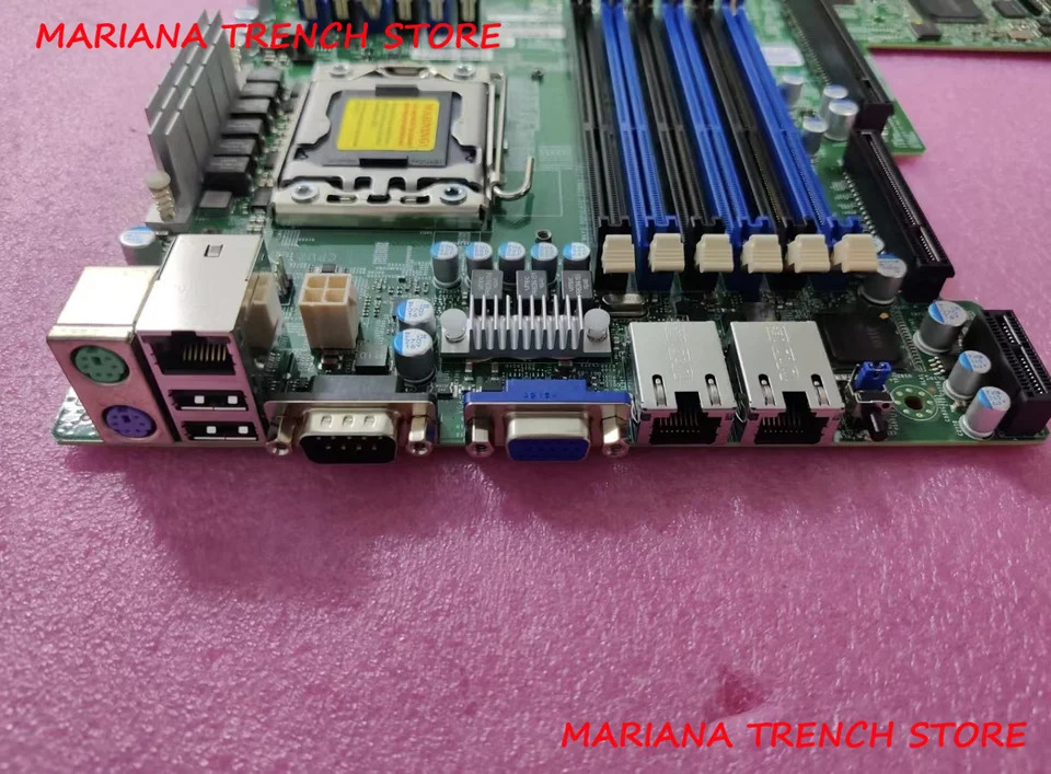 슈퍼마이크로 마더보드X9DBU-3F LGA1356 제온 프로세서 E5-2400 V2 i350 듀얼 포트 GbE LAN