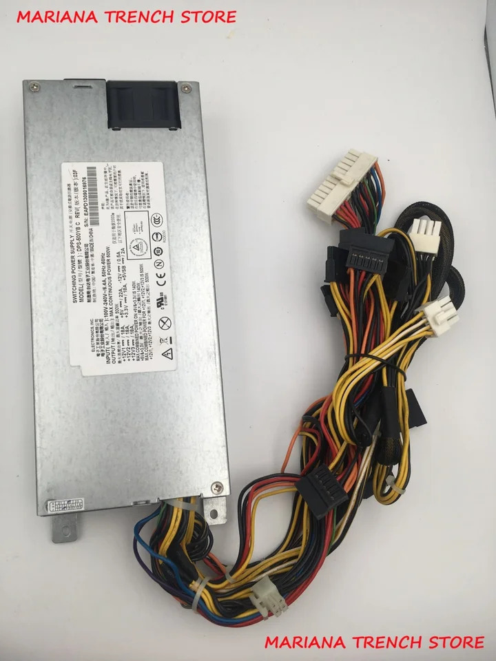 DPS-500YB C 스위칭 전원공급장치 델타 1U 500W