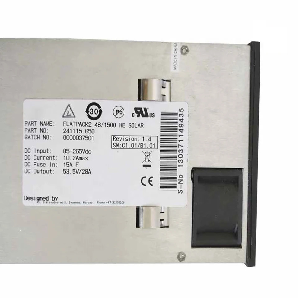 Eltek 241115.650 전원공급장치 FLATPACK2 48/1500 HE 태양광 1500W