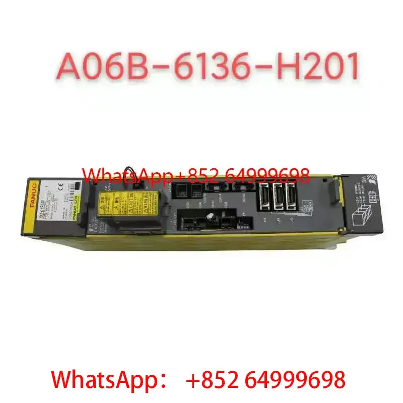 Fanuc Ac 서보 드라이브 A06B-6136-H201 증폭기 모듈 CNC 기계용