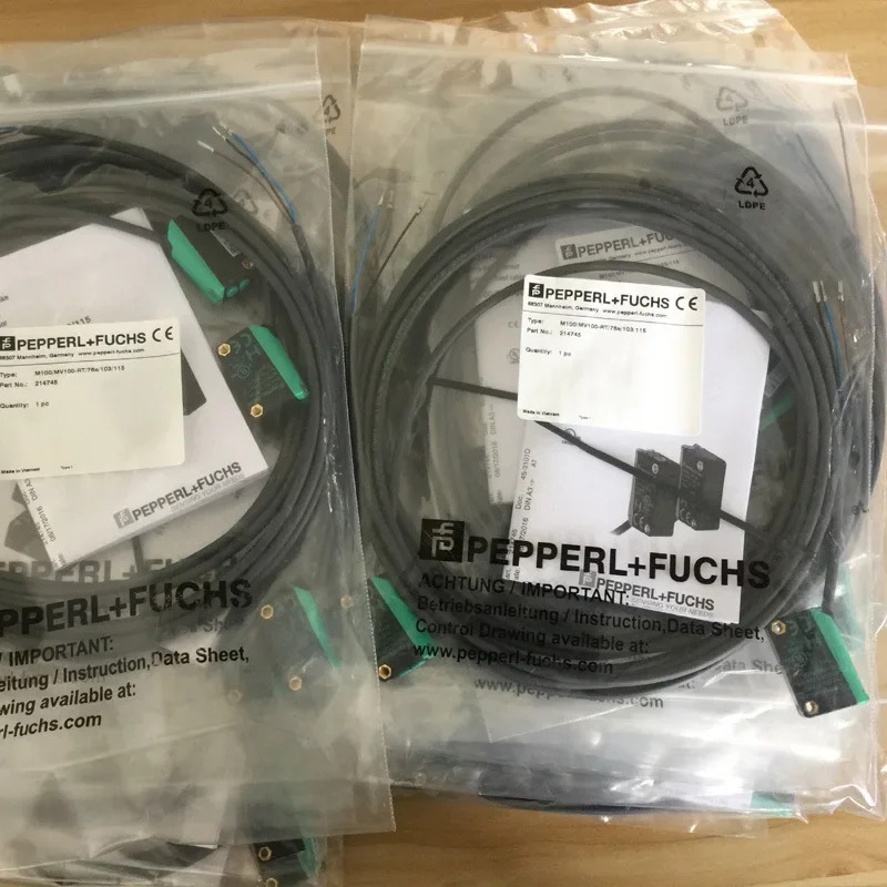 슈팅 타입 광전센서 M100 MV100-RT 76b 102/115 독일 Pepperl Fuchs P F 포장