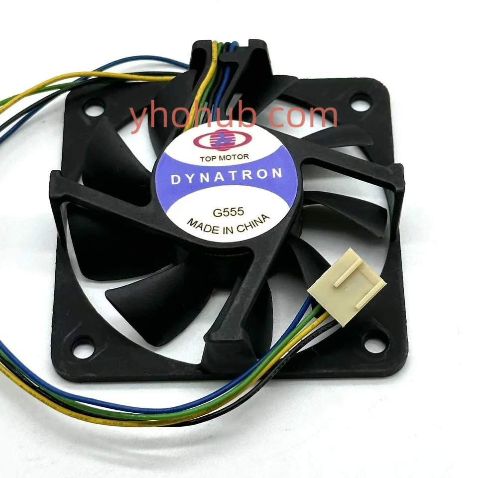 TOP MOTOR 4-와이어 서버 냉각팬 DF127720BH DC 12V 0.75A 77x77x20mm