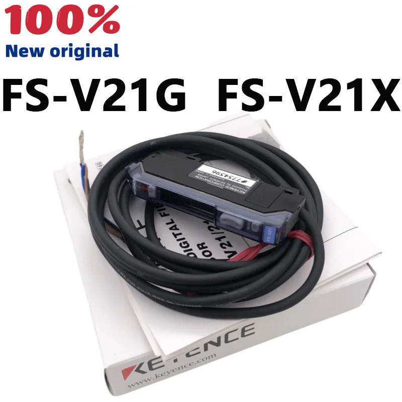 KEYENCE 오리지널 FS-V21G FS-V21X 듀얼 디스플레이 광섬유 증폭기 센서 더 모델 상담 환영